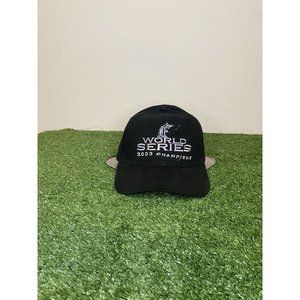 Vintage Headmaster Florida Marlins 2003 World Series Champs strapback hat black